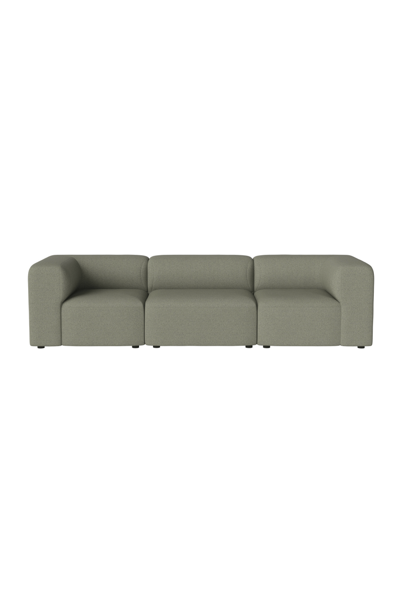 Modern Minimalist 3-Unit Modular Sofa S | Bolia Angle | Woodfurniture.com