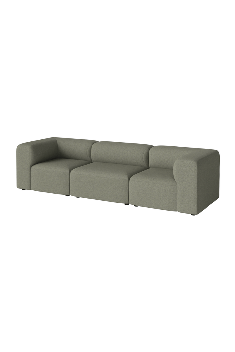 Modern Minimalist 3-Unit Modular Sofa S | Bolia Angle | Woodfurniture.com