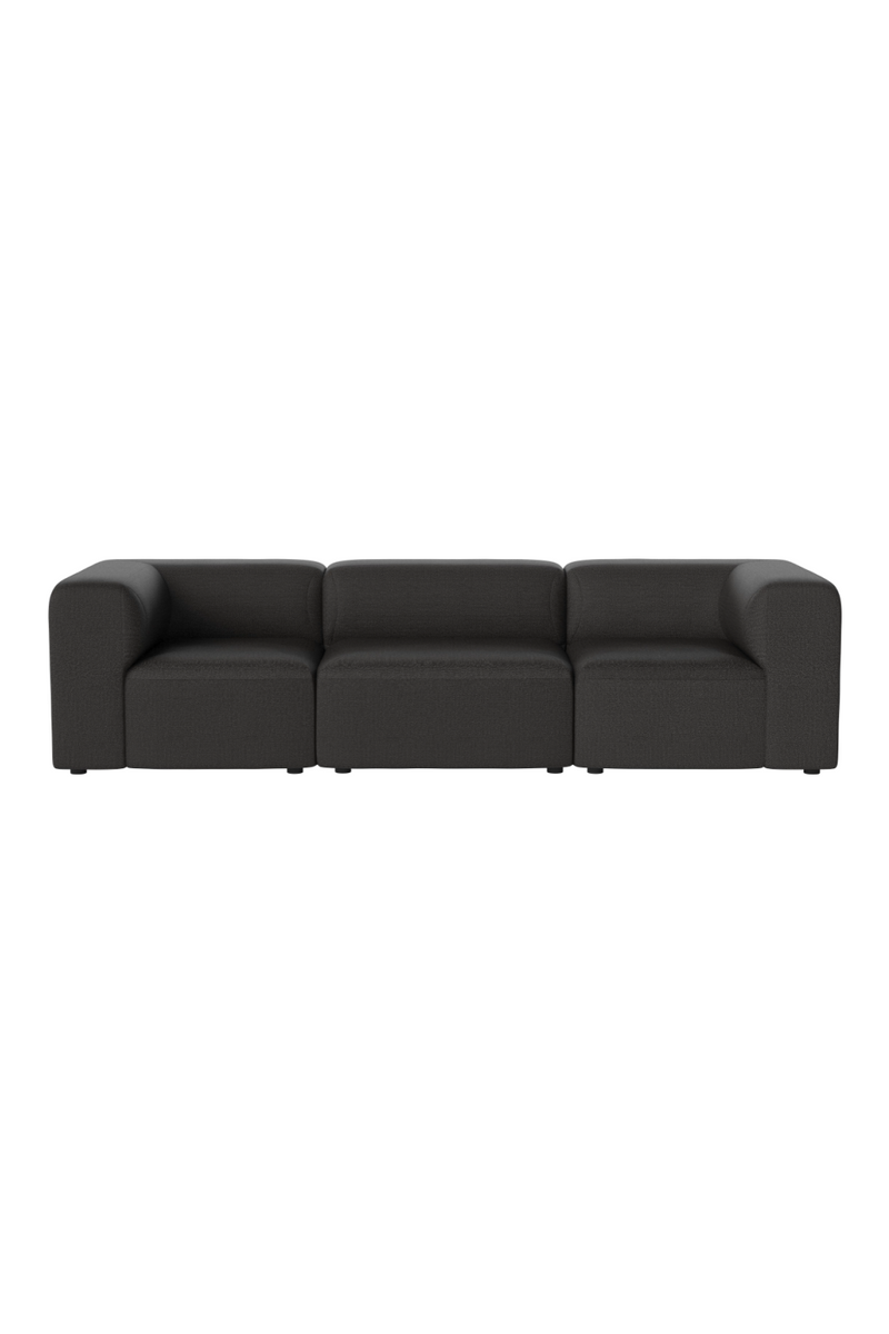 Modern Minimalist 3-Unit Modular Sofa S | Bolia Angle | Woodfurniture.com