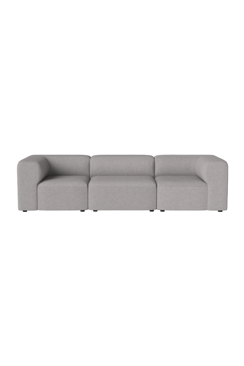 Modern Minimalist 3-Unit Modular Sofa S | Bolia Angle | Woodfurniture.com