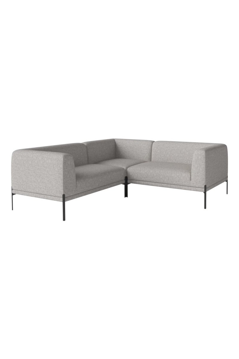 5-Seater Minimalist Corner Sofa | Bolia Caisa | Woodfurniture.com