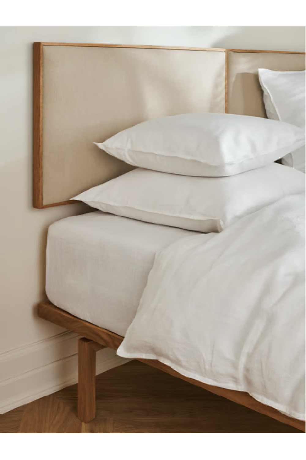 Oiled Oak Framed Headboard | Bolia Elton | Woodfurniture.com