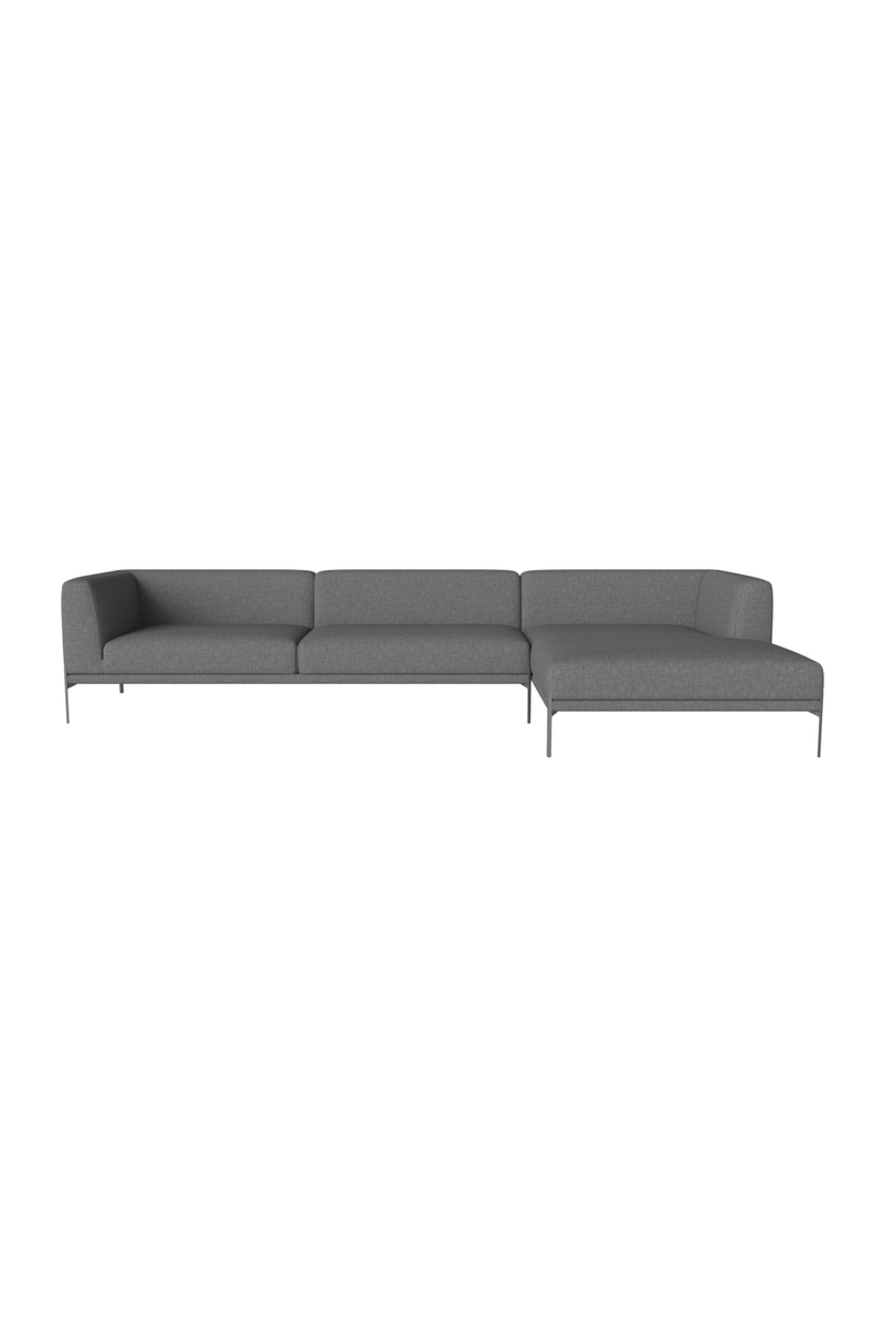4-Seater with Right Chaise Longue | Bolia Caisa | Woodfurniture.com