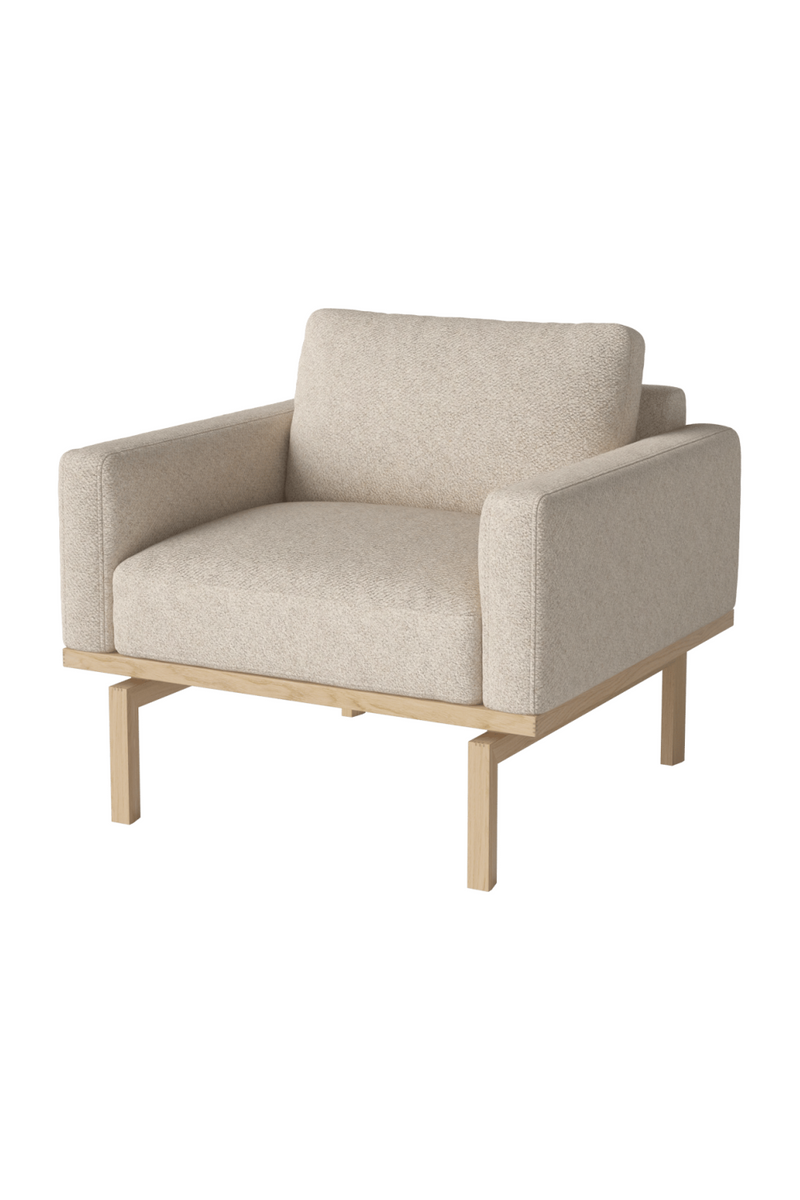 Upholstered Lounge Armchair | Bolia Elton | Woodfurniture.com