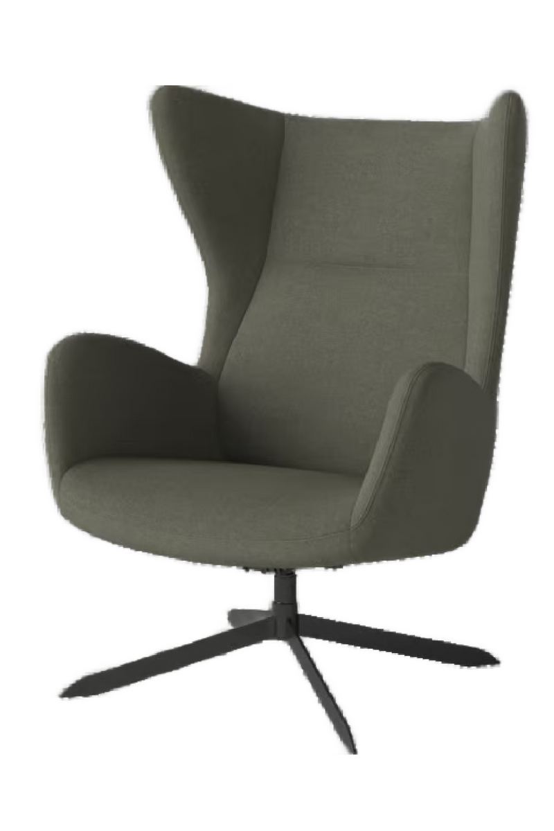 Modern Swivel Wing Chair | Bolia Solo | Woodfurniture.com