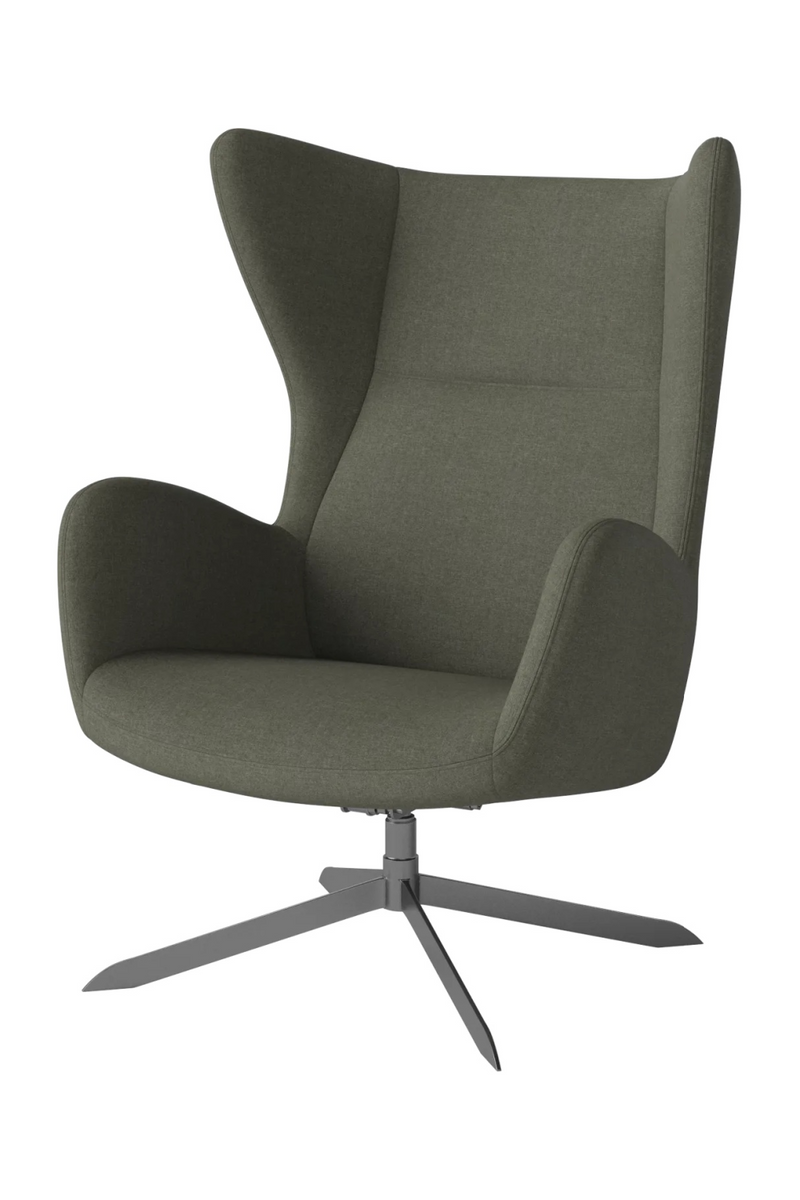 Modern Swivel Wing Chair | Bolia Solo | Woodfurniture.com