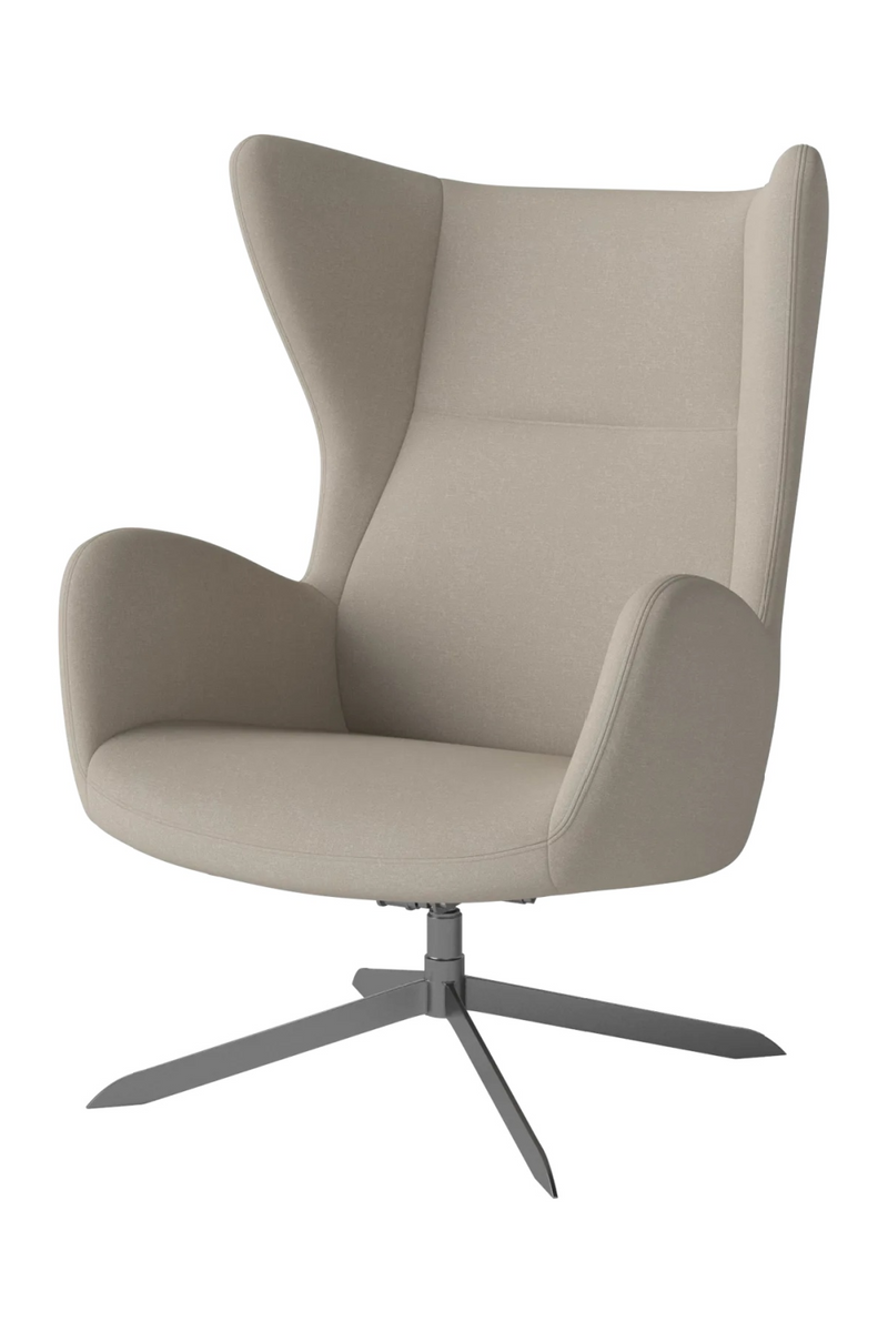 Modern Swivel Wing Chair | Bolia Solo | Woodfurniture.com