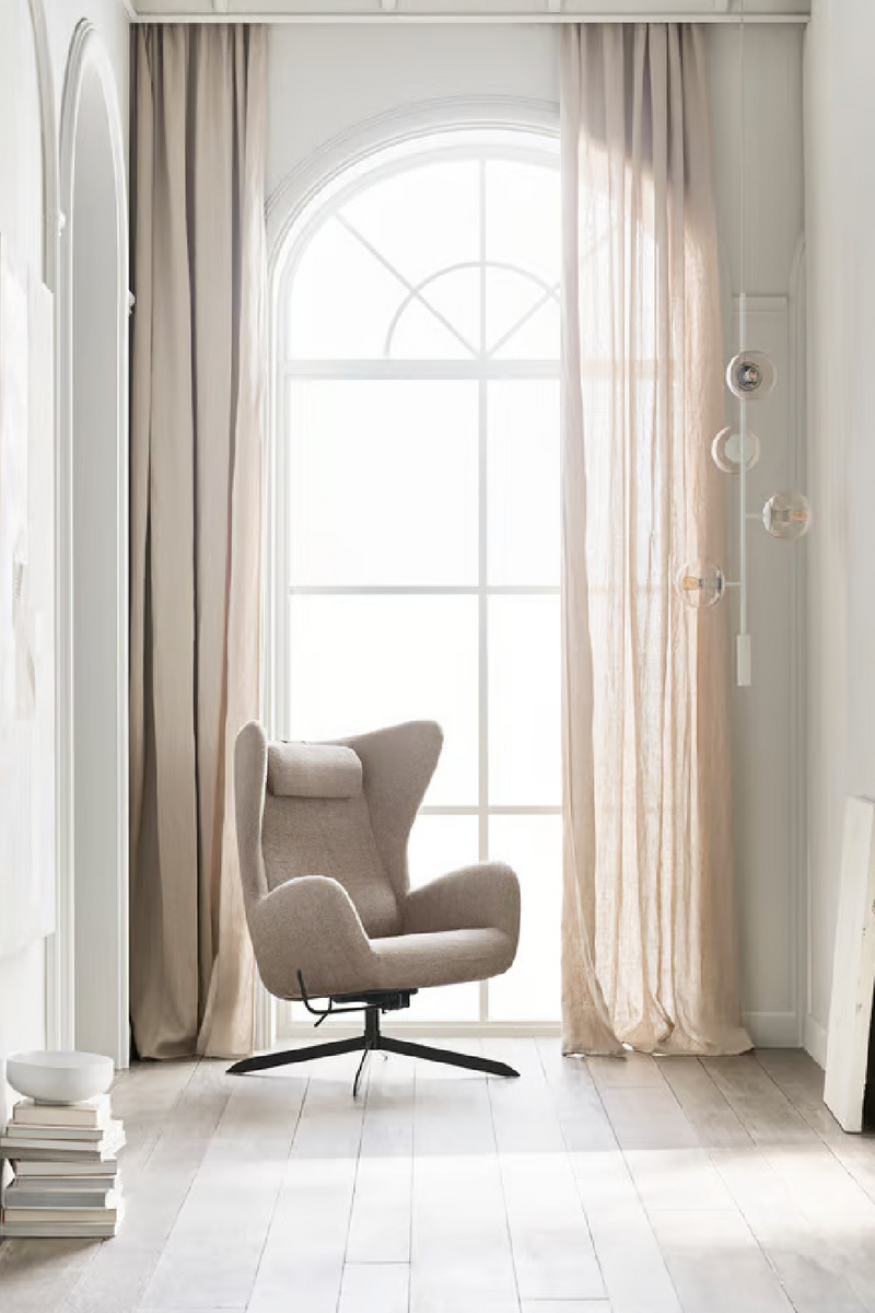 Modern Swivel Wing Chair | Bolia Solo | Woodfurniture.com