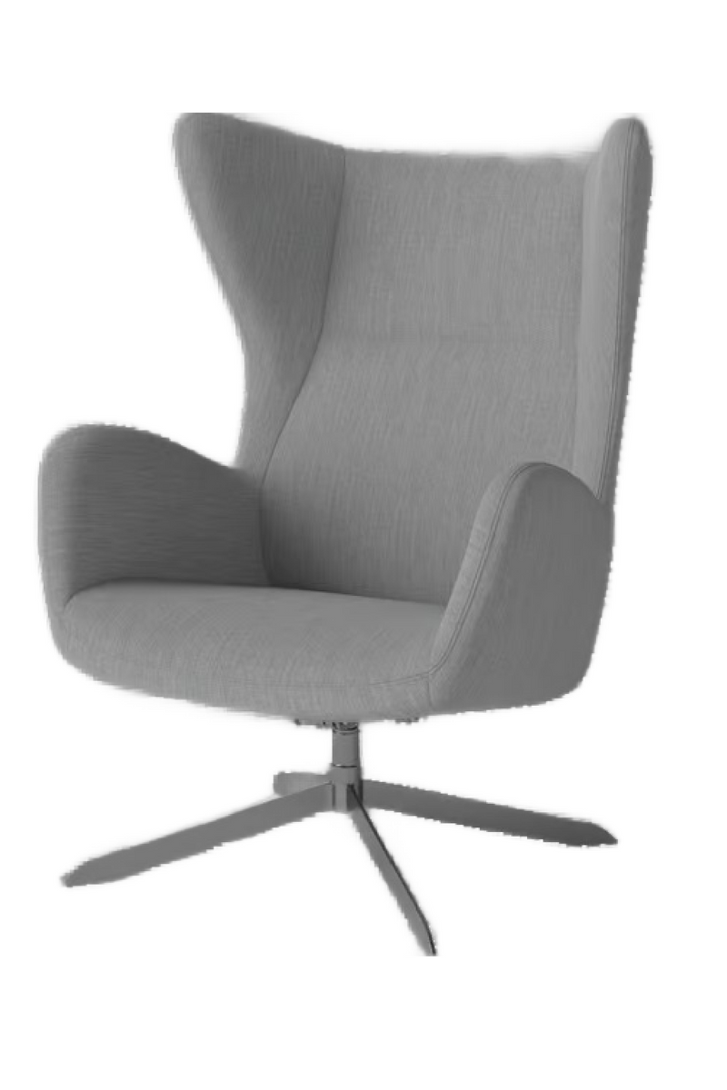 Modern Swivel Wing Chair | Bolia Solo | Woodfurniture.com