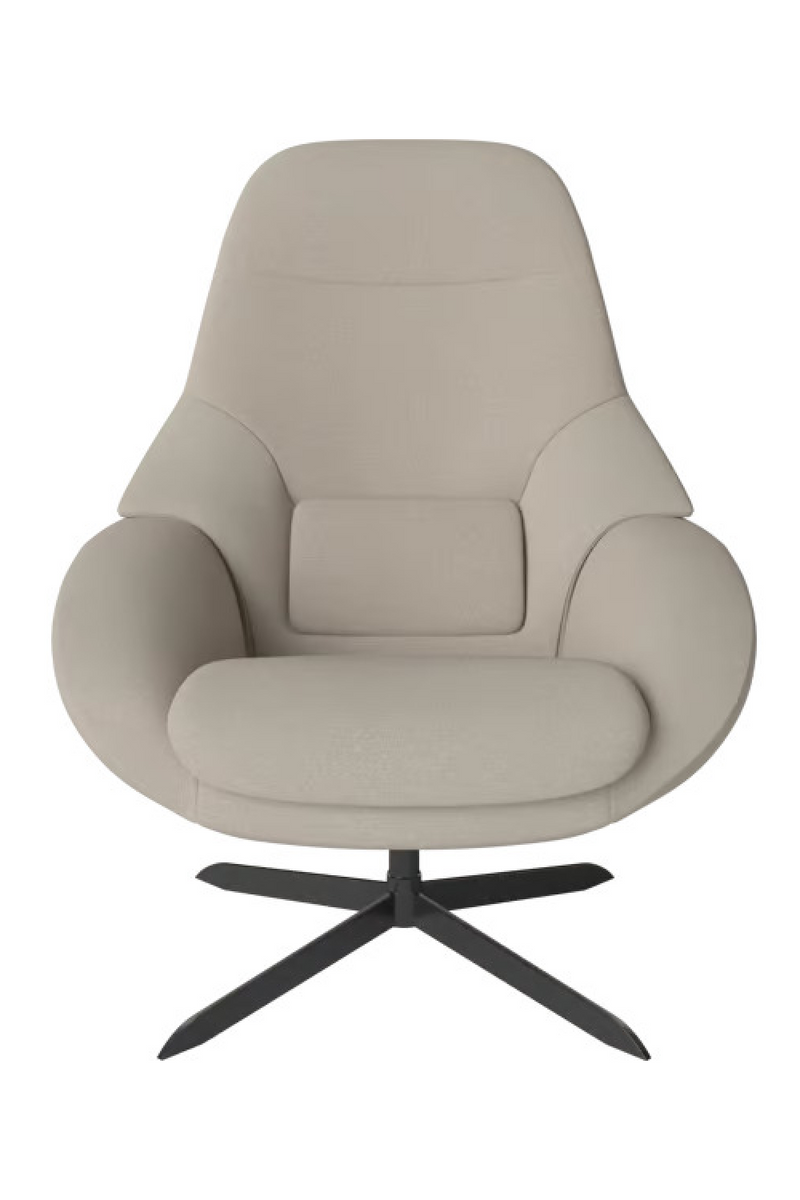 Classic Upholstered Swivel Armchair | Bolia Saga | Woodfurniture.com