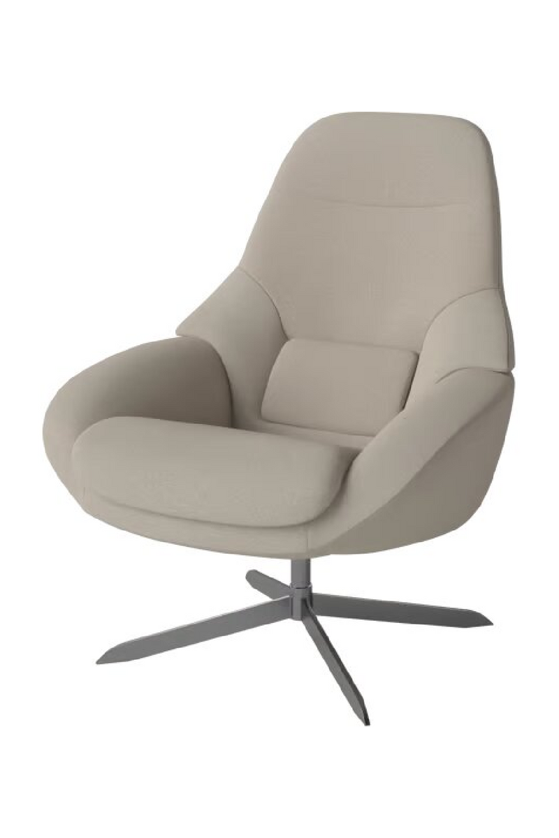 Classic Upholstered Swivel Armchair | Bolia Saga | Woodfurniture.com