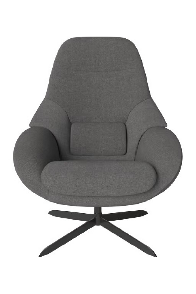 Classic Upholstered Swivel Armchair | Bolia Saga | Woodfurniture.com