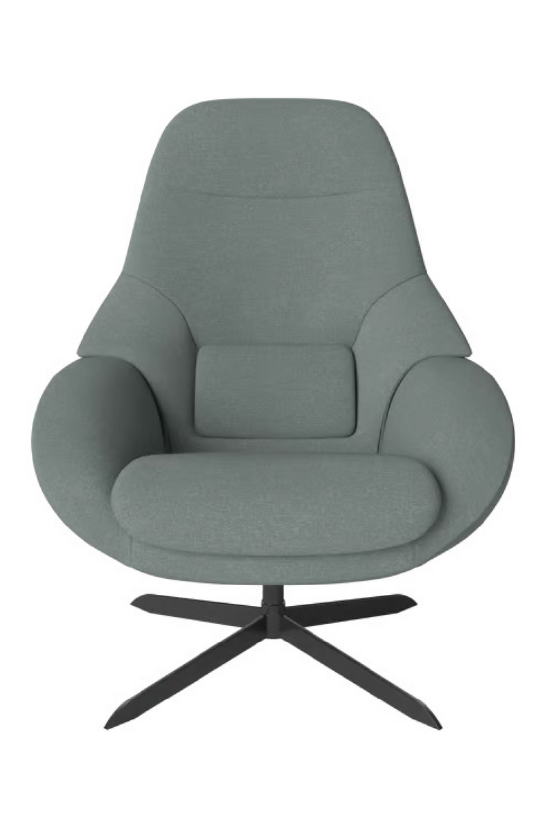 Classic Upholstered Swivel Armchair | Bolia Saga | Woodfurniture.com