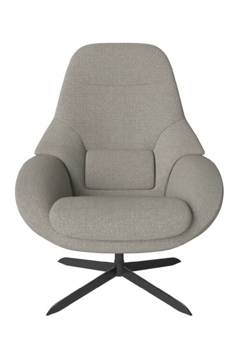 Classic Upholstered Swivel Armchair | Bolia Saga | Woodfurniture.com