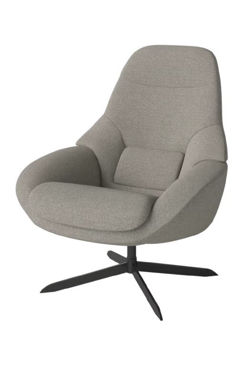 Classic Upholstered Swivel Armchair | Bolia Saga | Woodfurniture.com