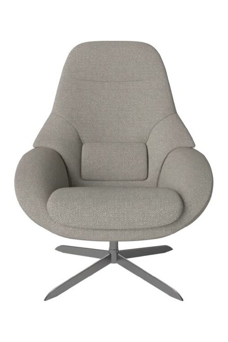 Classic Upholstered Swivel Armchair | Bolia Saga | Woodfurniture.com