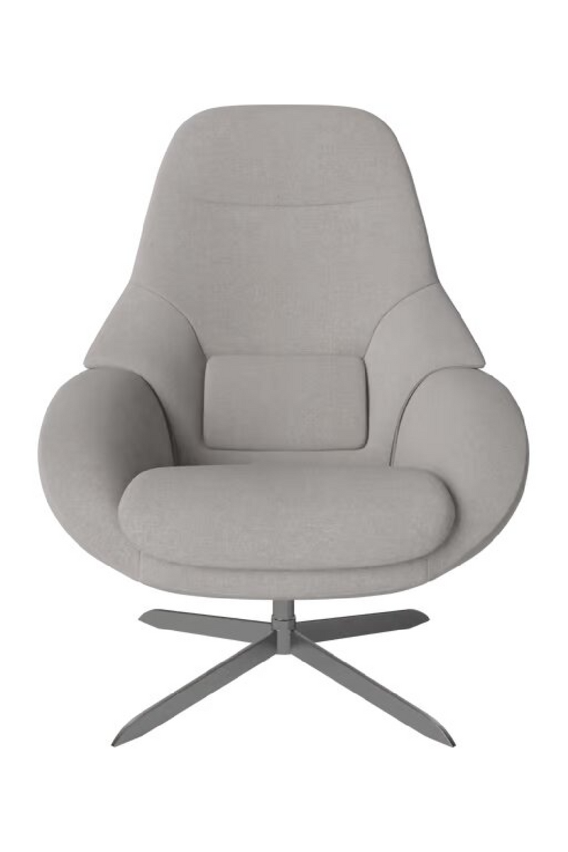 Classic Upholstered Swivel Armchair | Bolia Saga | Woodfurniture.com