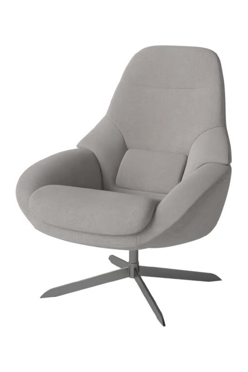 Classic Upholstered Swivel Armchair | Bolia Saga | Woodfurniture.com