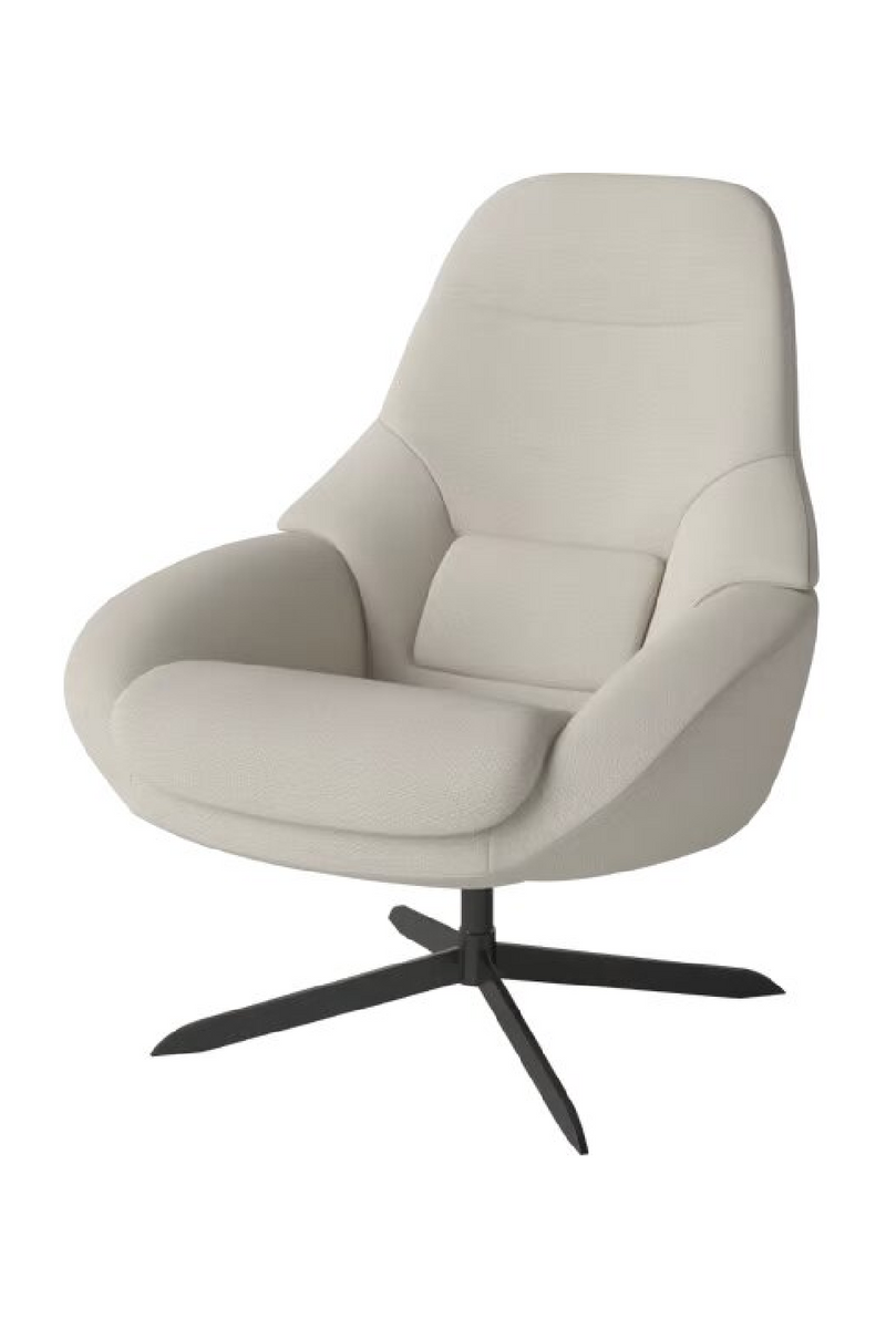 Classic Upholstered Swivel Armchair | Bolia Saga | Woodfurniture.com