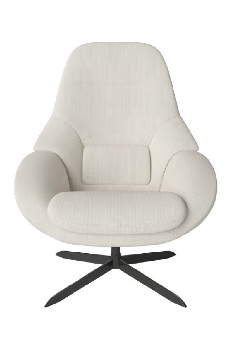 Classic Upholstered Swivel Armchair | Bolia Saga | Woodfurniture.com