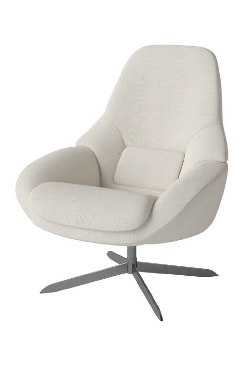 Classic Upholstered Swivel Armchair | Bolia Saga | Woodfurniture.com