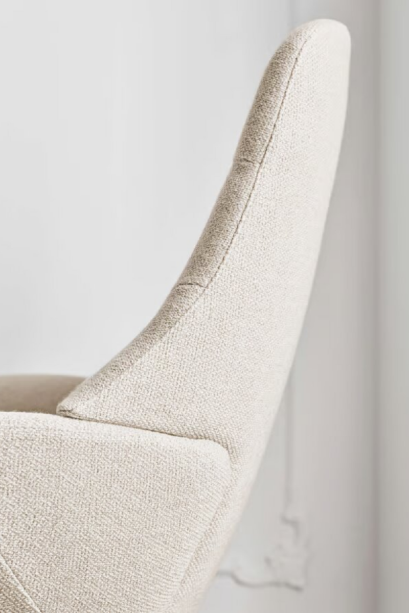 Classic Upholstered Swivel Armchair | Bolia Saga | Woodfurniture.com