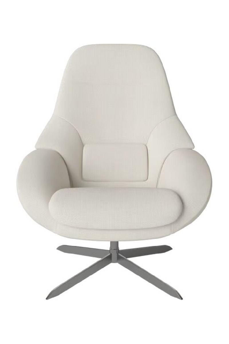 Classic Upholstered Swivel Armchair | Bolia Saga | Woodfurniture.com