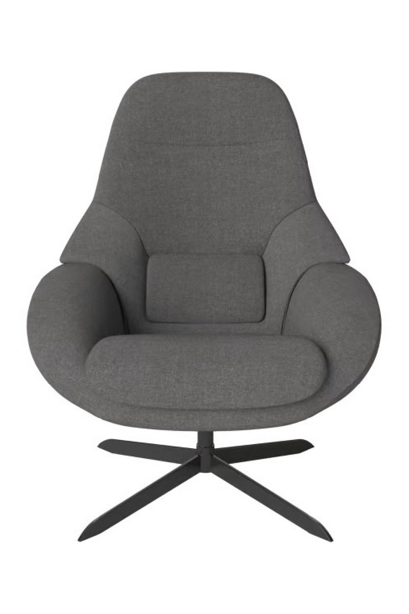 Flat Woven Swivel Armchair | Bolia Saga Grand | Woodfurniture.com