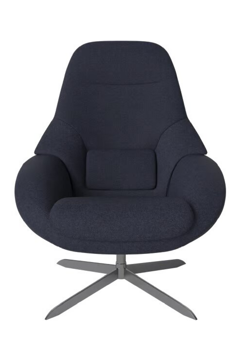 Flat Woven Swivel Armchair | Bolia Saga Grand | Woodfurniture.com