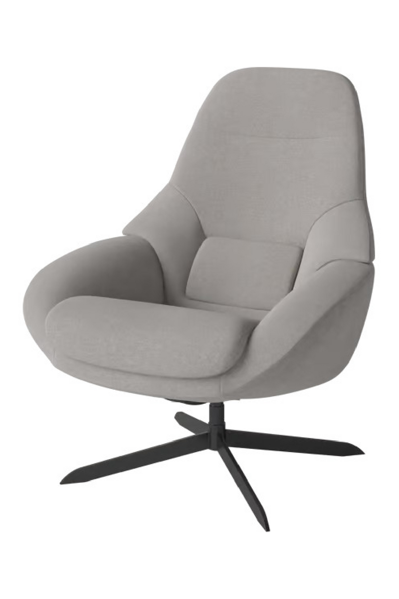 Flat Woven Swivel Armchair | Bolia Saga Grand | Woodfurniture.com