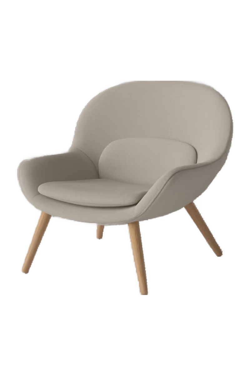 Nordic Lounge Armchair | Bolia Philippa | Woodfurniture.com