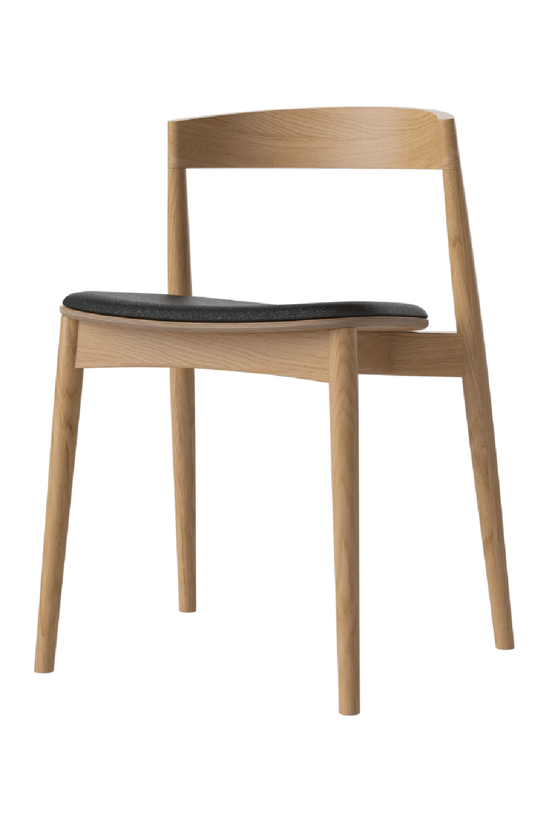 Upholstered Seat Nordic Dining Chair | Bolia Kite | Woodfurniture.com