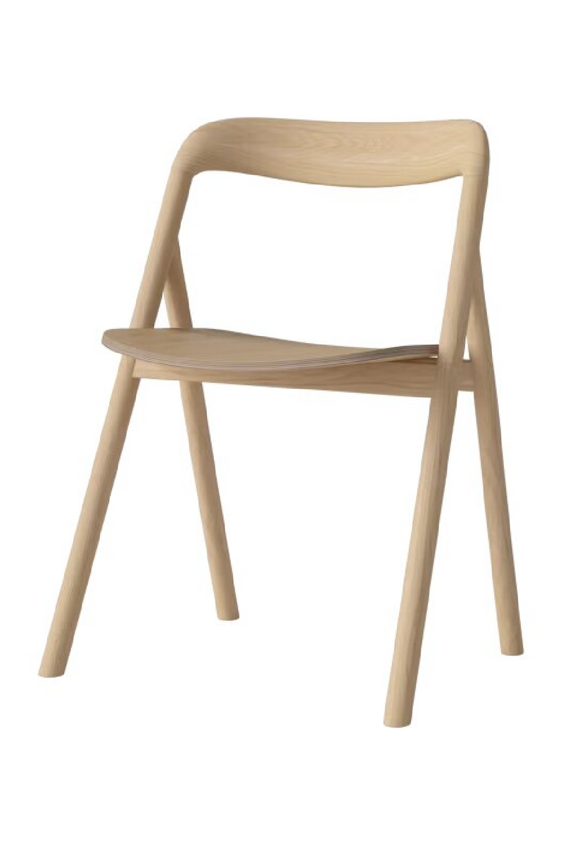 Solid Oak Scandinavian Dining Chair | Bolia Fenri | Woodfurniture.com