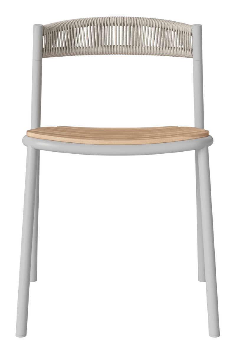 Gray Steel Outdoor Chair Set (2) | Bolia Kite | Woodfurniture.com