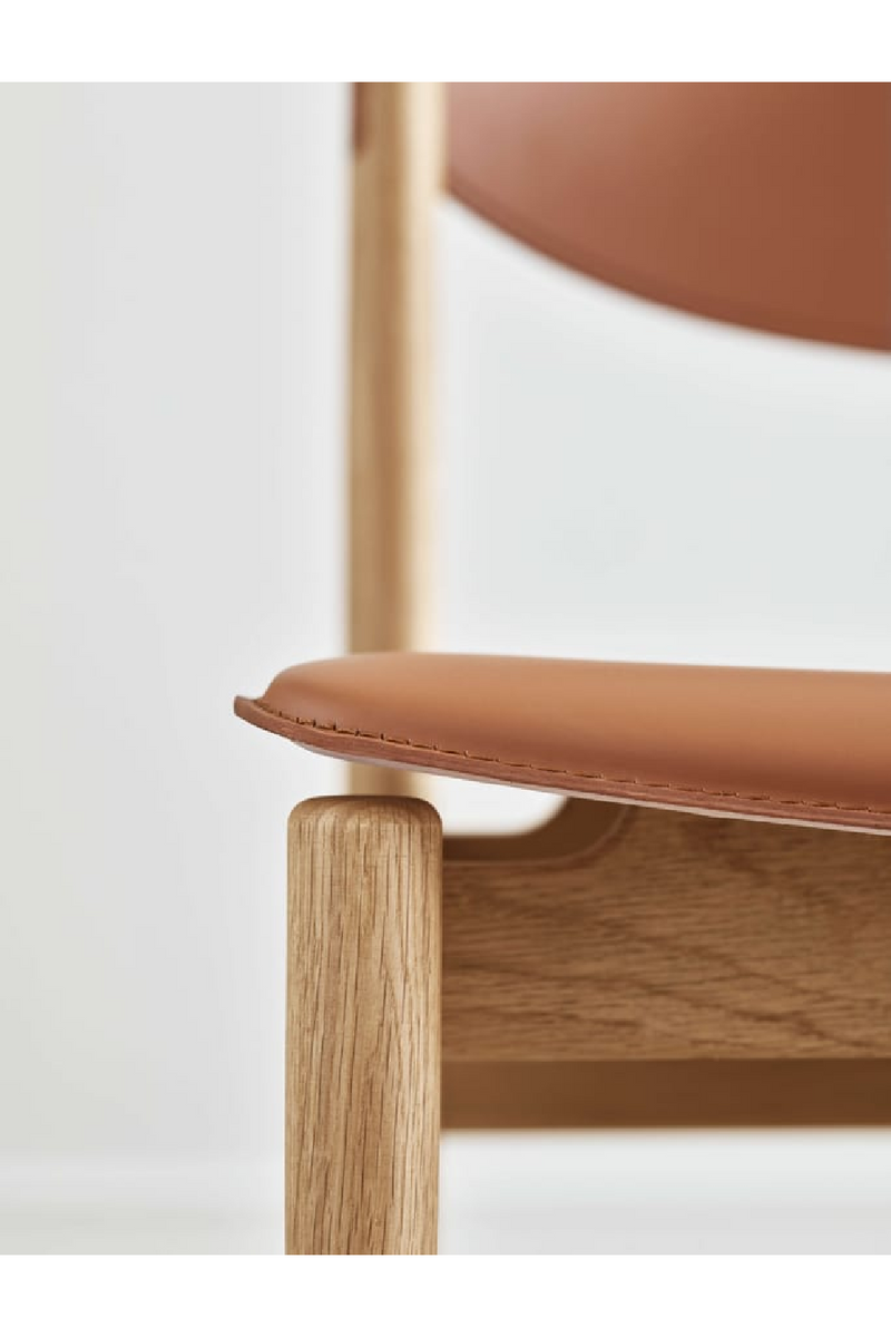Leather Dining Chair | Bolia Apelle | Woodfurniture.com