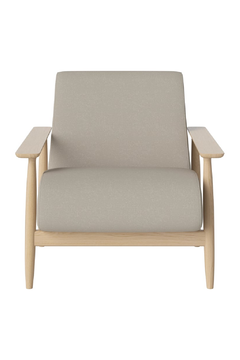 Scandinavian Flat Woven Armchair | Bolia Visti | Woodfurniture.com