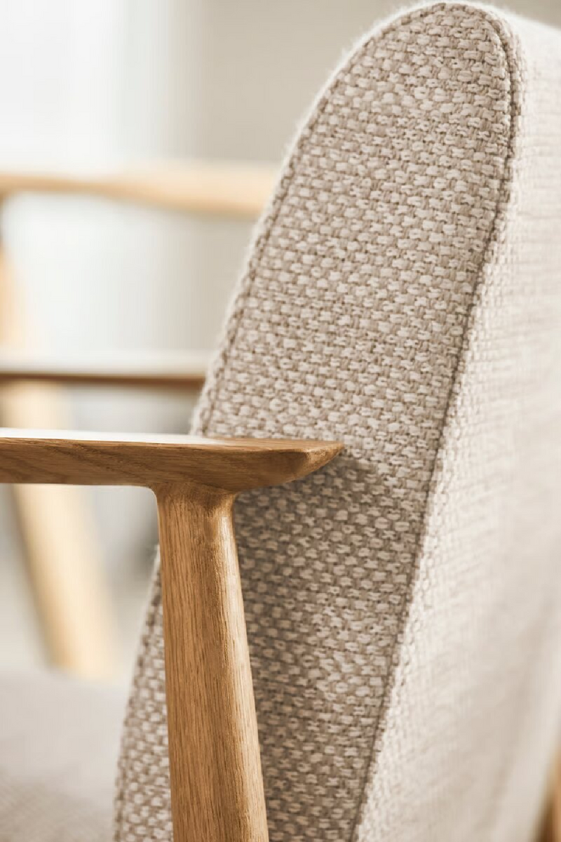 Scandinavian Flat Woven Dining Chair | Bolia Visti | Woodfurniture.com