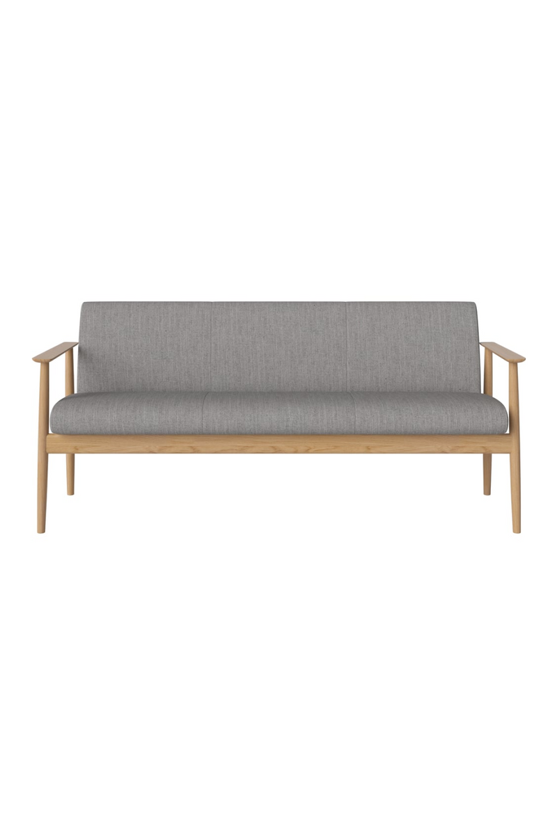 Scandinavian Flat Woven Dining Sofa | Bolia Visti | Woodfurniture.com