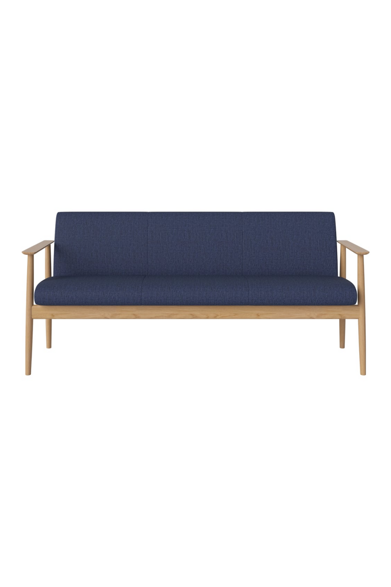 Scandinavian Flat Woven Dining Sofa | Bolia Visti | Woodfurniture.com