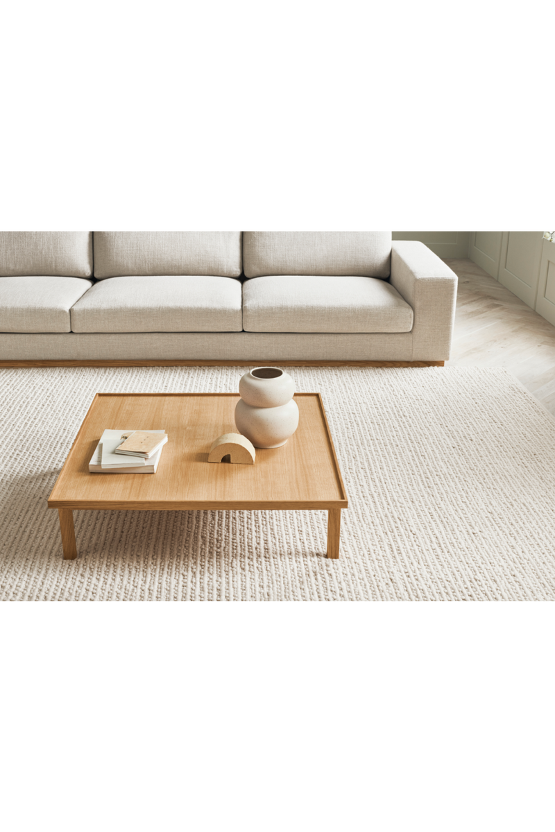 Rectangular Oak Coffee Table | Bolia Elton | Woodfurniture.com