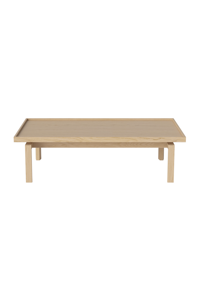 Rectangular Oiled Oak Coffee Table | Bolia Elton | Woodfurniture.com