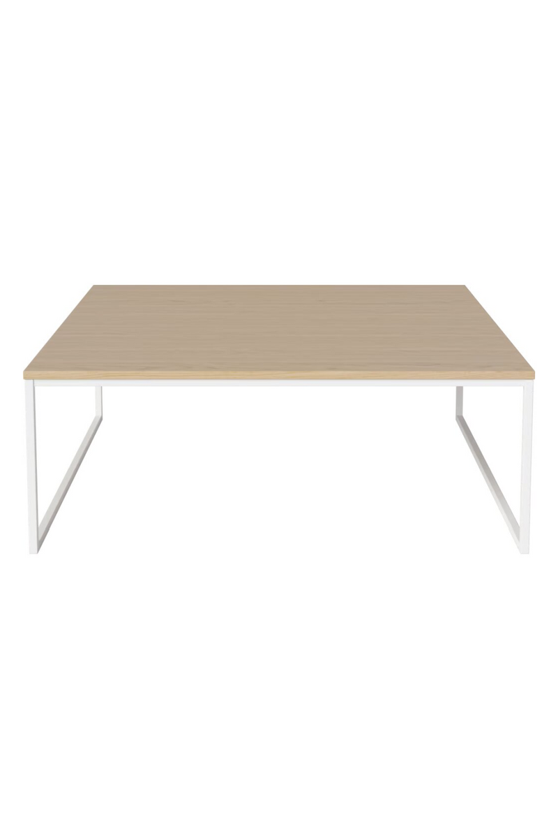 White Steel Framed Coffee Table S | Bolia Como | Woodfurniture.com