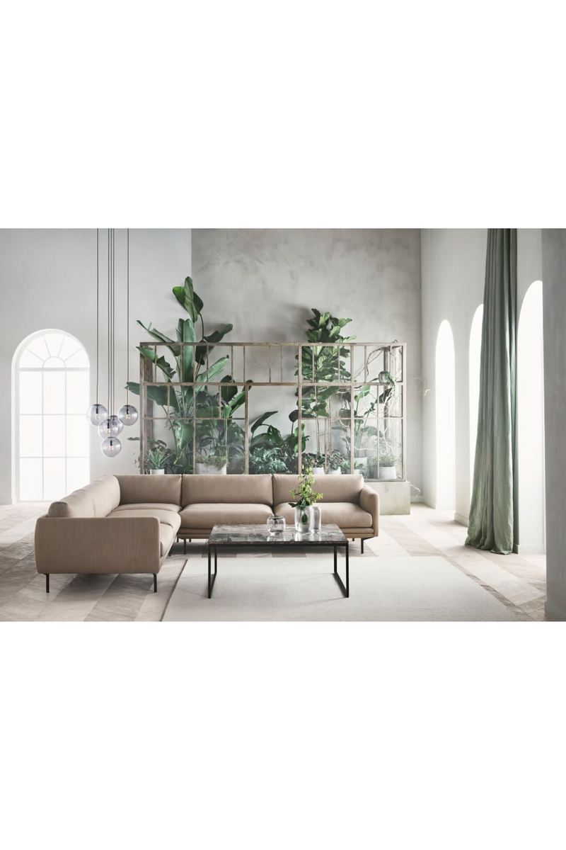 White Steel Framed Coffee Table S | Bolia Como | Woodfurniture.com