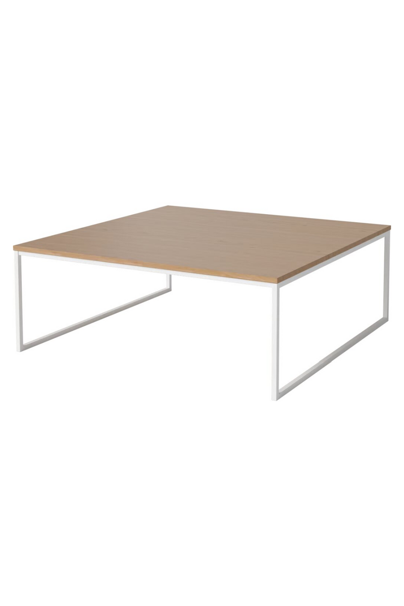 White Steel Framed Coffee Table S | Bolia Como | Woodfurniture.com