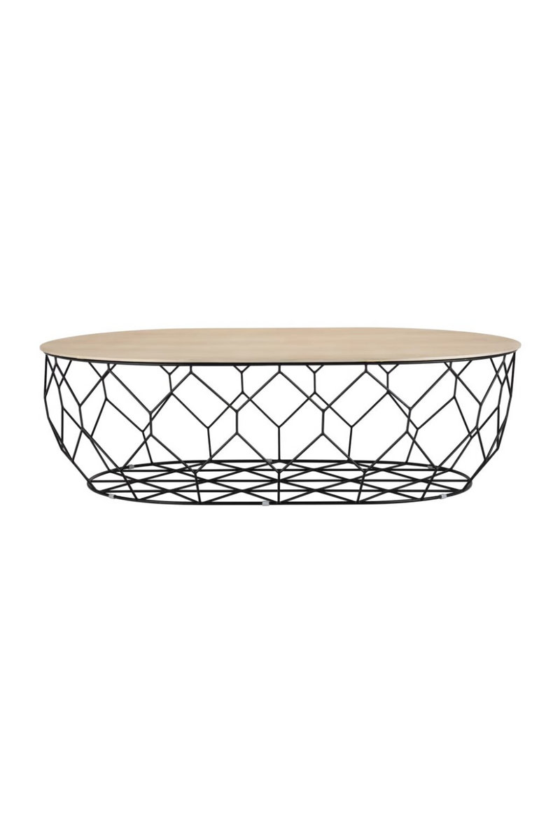 Lacquered Oak Oval Table | Bolia Comb Ellipse | Woodfurniture.com