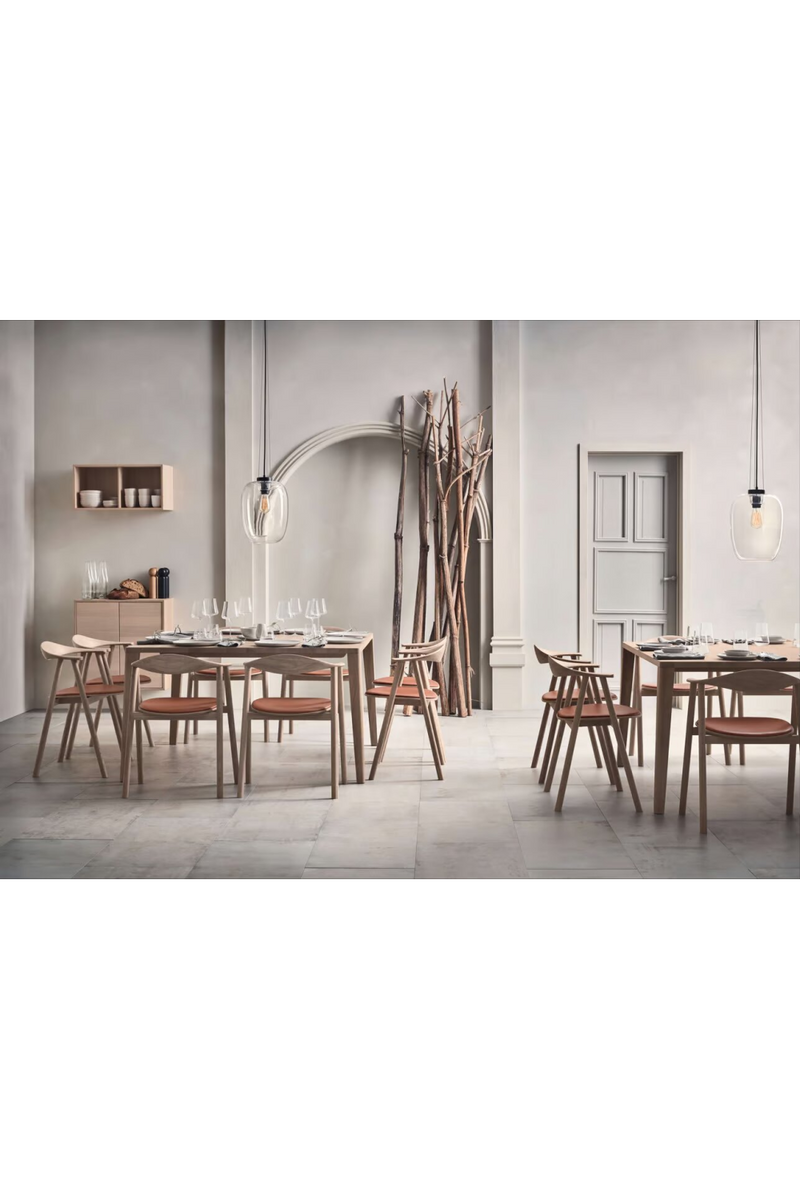 Square Oak Dining Table | Bolia Graceful | Woodfurniture.com