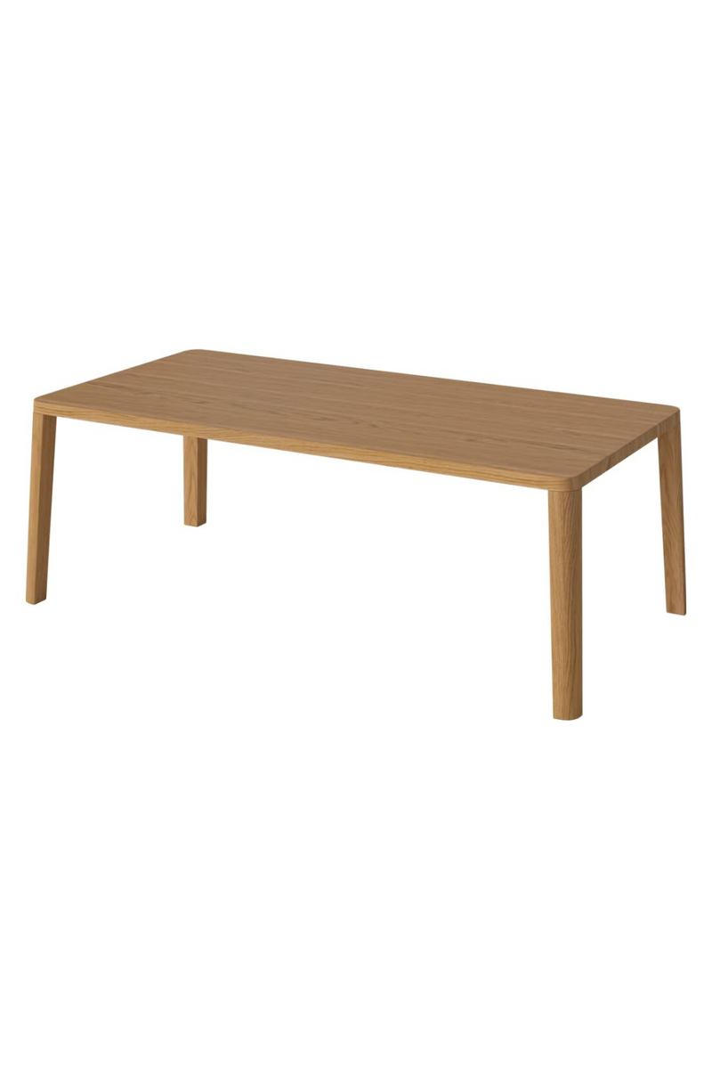 Oiled Oak Rectangular Coffee Table L | Bolia Graceful | Woodfurniture.com