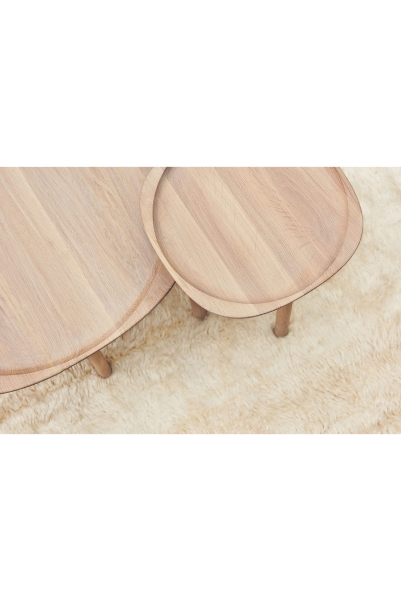 Elegant Oiled Oak Wood Coffee Table S | Bolia Trace | Woodfurniture.com
