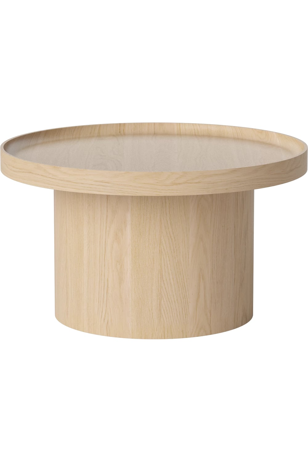 Minimalist Solid Wood Coffee Table M | Bolia Plateau | Woodfurniture.com