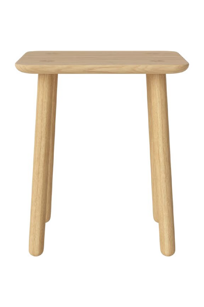 Oiled Oak Scandinavian Side Table | Bolia Forest | Woodfurniture.com